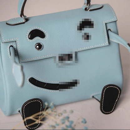 Kraft Leather Bag Pattern - Kerli Doll - DWIPDFZS092