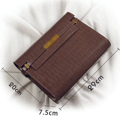 Kraft Leather Bag Pattern - Manhaden Clutch - DWIPDFZS158