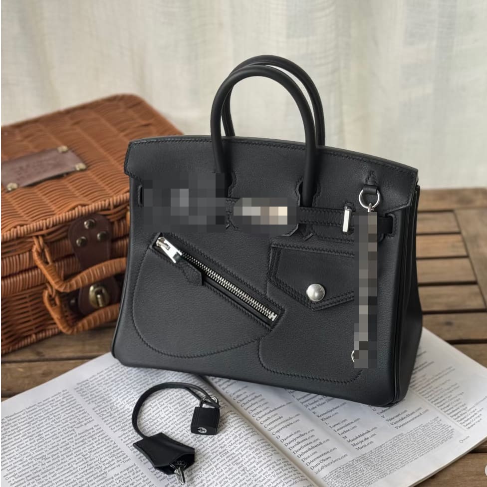 Kraft Leather Bag Pattern - Beki Rock - DWIPDFZS165R