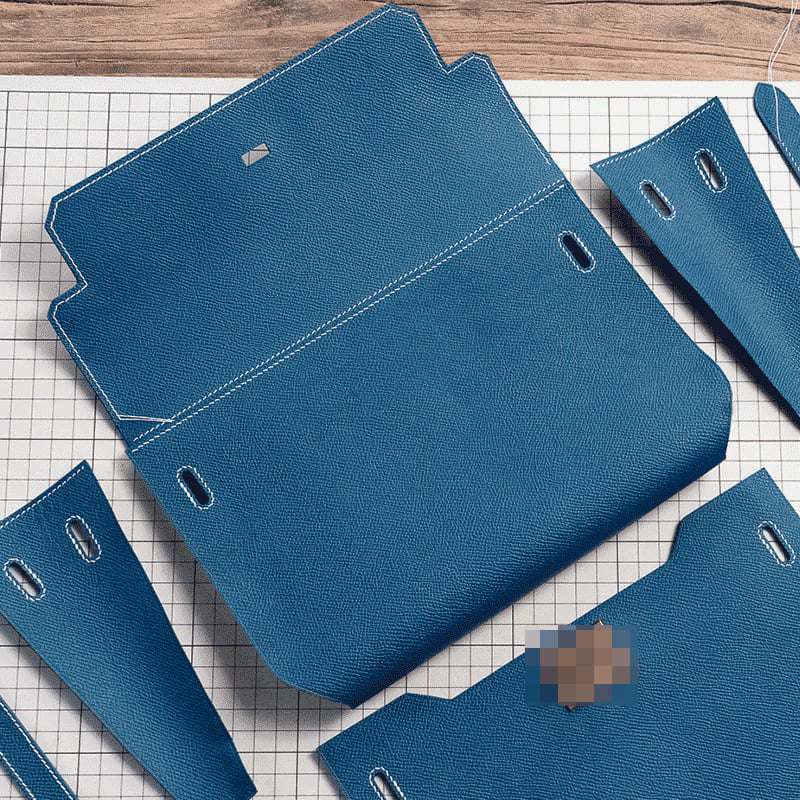 Kraft Leather Bag Pattern - Dibeches 25 - DWIPDFZS177