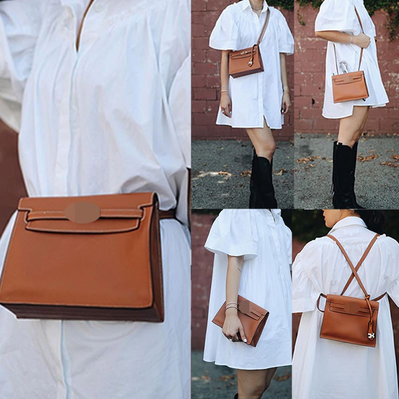 Kraft Leather Bag Pattern - Densi Bag - DWIPDFZS190