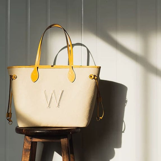 Kraft Leather Bag Pattern - Nevaful Tote Bag - DWIPDFZS166
