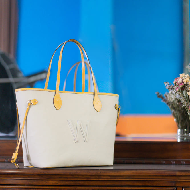 Kraft Leather Bag Pattern - Nevaful Tote Bag - DWIPDFZS166