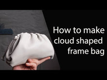 Load and play video in Gallery viewer, PDF Leather Bag Pattern | The Cloud Shaped Frame Leather Bag | DWIPDFZS126
