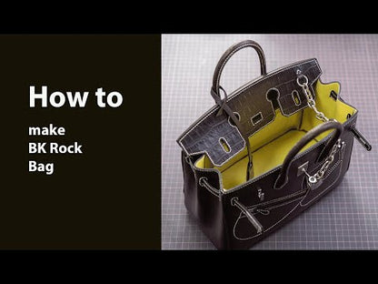 Kraft Leather Bag Pattern - Beki Rock - DWIPDFZS165R