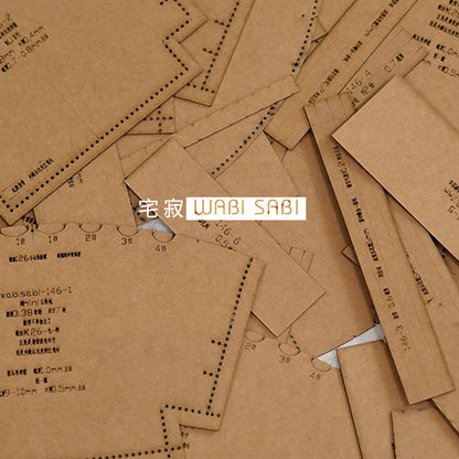 Kraft Leather Notebook Cover Pattern | DWIPDFZS83