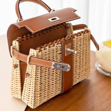 Load image into Gallery viewer, DIY Leather Bag Kit - Picnic Handbag-DWIPK2211
